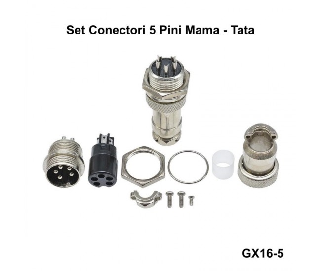 Set Conector Tip Aviator 5 Pini