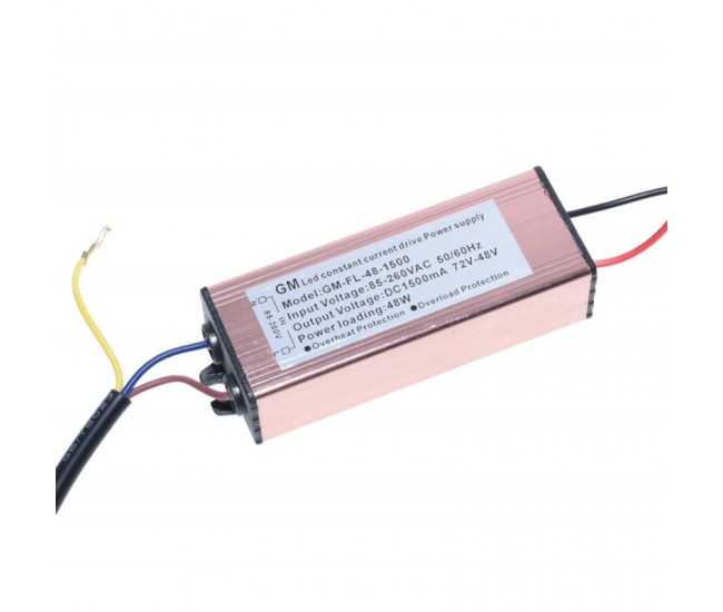 Transformator Driver 48W pentru Led 48-72V