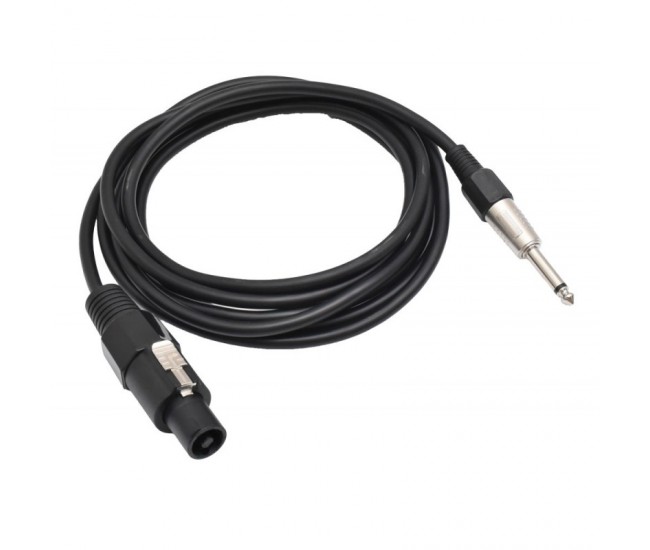 Cablu Audio Jack 6,3 tata MO - Spik-on Tata Prof - 6mm / 15m