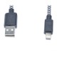 Cablu Panzat de Date USB - iPhone cu Filtru - 100 cm