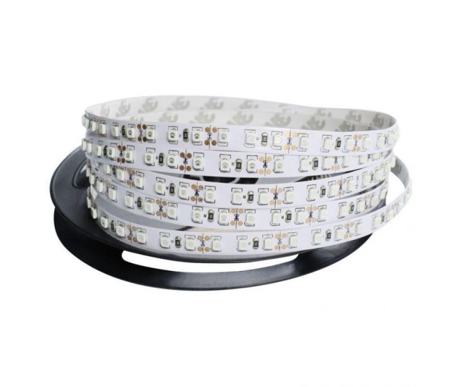 Banda Led 2835 - DC12V / 10W/m - 120led/m Interior IP20, Alb-Rece 6500K - 5m/rola