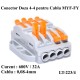 Conector Doza 4-4 pentru Cablu, LT-223/4