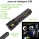 Lanterna de Mana Transparenta cu Led P70+6 Smd / X36