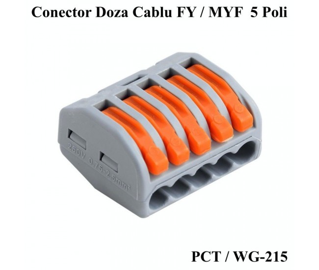 Conector Doza 5 Fire 4KV / 32A, PCT-215