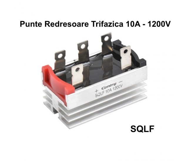 Punte Redresoare Trifazica 10A - 1200V / SQLF-1012