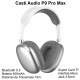 Casti Audio WiFi P9 Pro Max cu Bluetooth 5.3 / Alb-Argintiu