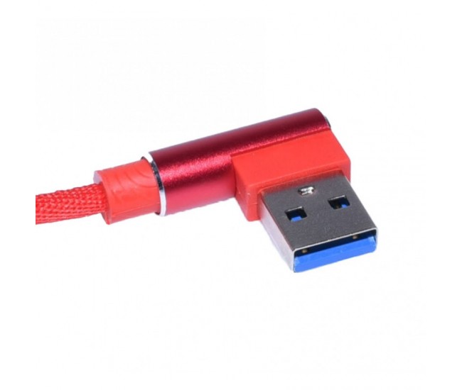 Cablu de Date USB - Tip C la 90˚ Panzat - W05