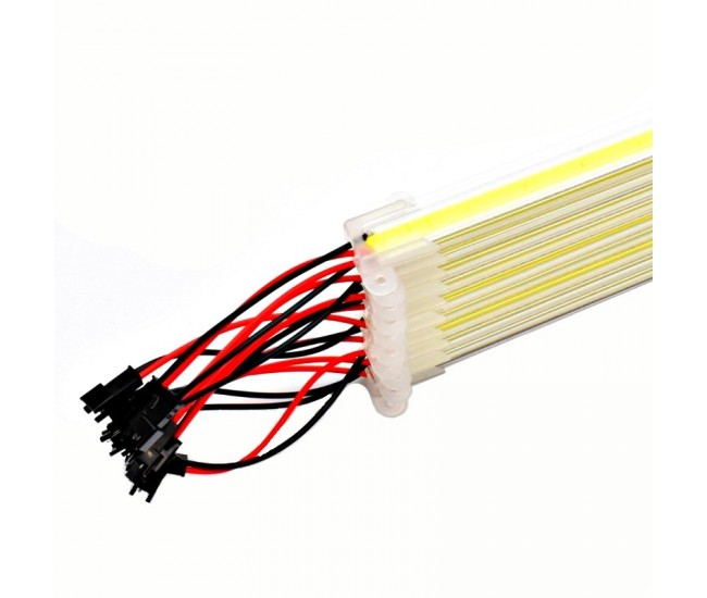 Bara cu Led Cob 220V Alb Rece 6500K, 50cm x 10buc/set