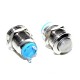 Intrerupator Push metalic 12mm 220V cu Revenire