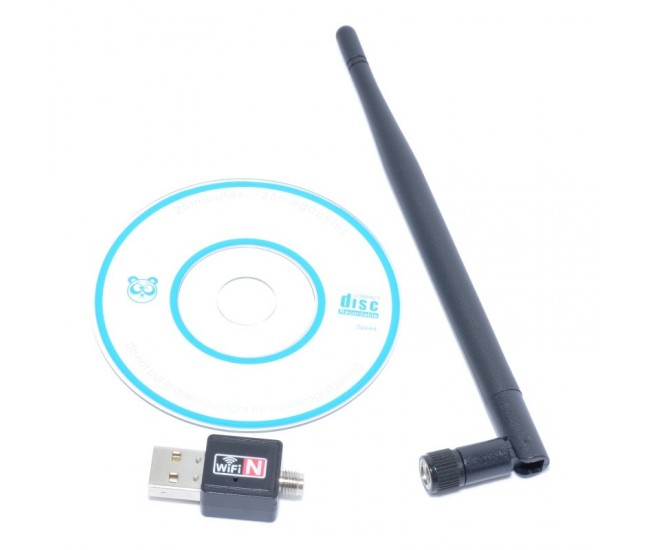 Antena WIFI, N Wireless cu USB 900Mbps