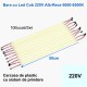 Bara cu Led Cob 220V Alb Rece 6500K, 50cm x 10buc/set