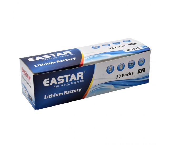 Baterie CR2025 Li-ion 3V Eastar - BL/5buc