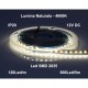 Banda Led 2835 - DC12V / 8W/m - 120led/m Interior IP20, Alb-Natural 4000K - 5m/rola