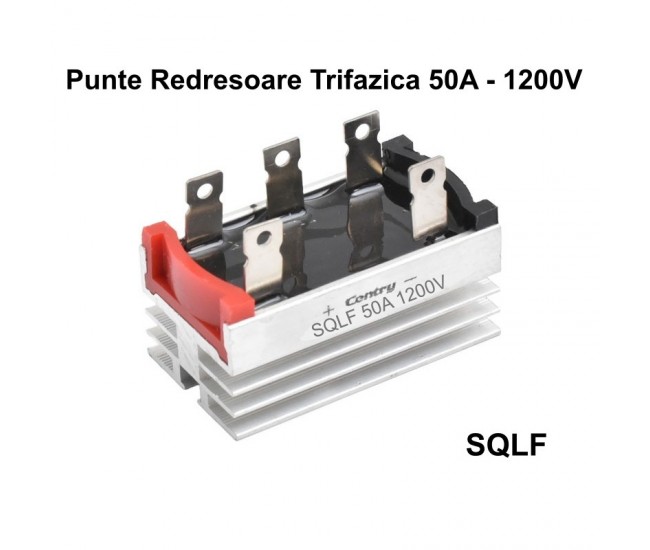 Punte Redresoare Trifazica 50A - 1200V / SQLF-5012