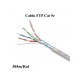 Cablu FTP Cat 5 Aliaj 8 fire x 0,55mm², 305m/Rol