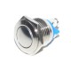 Intrerupator Push Metalic 16mm / 220V cu Revenire