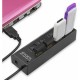 HUB 4 Usb 2.0 cu Intrerupator si Led