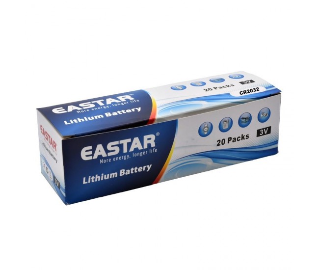 Baterie CR2032 Li-ion 3V Eastar - BL/5buc