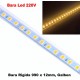 Bara Led 220V / 72 x SMD 5050 / Galben, 990x12x1mm