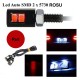 Led Auto 12mm / 12V / ROSU, 2 Buc/Set