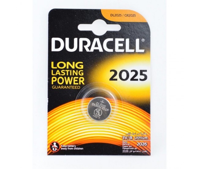 Baterie Duracell LI-ION 3V CR 2025