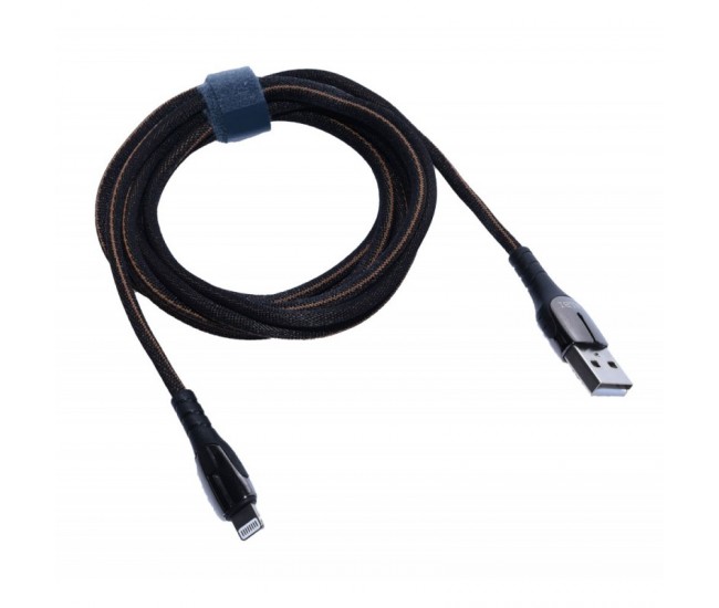 Cablu de Date Usb la Iphone Lightning, Panzat cu Lumina / 200cm - V30