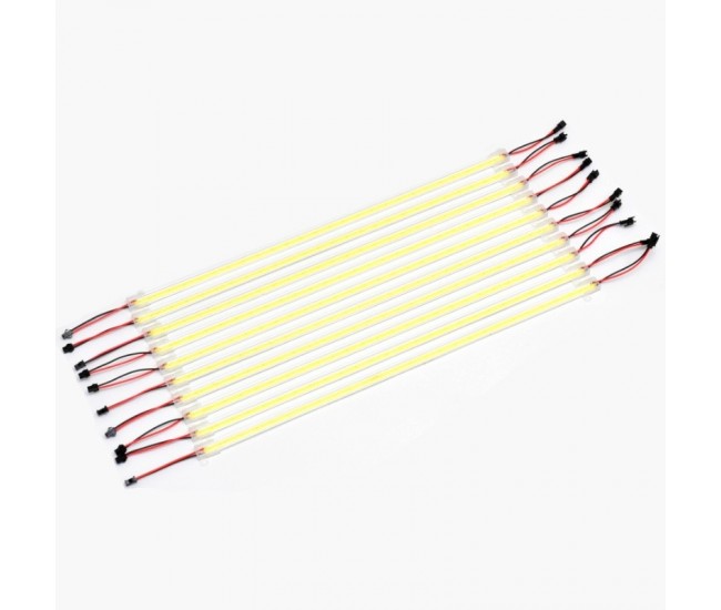 Bara de Led COB 12V Alb Rece  6500K, 50cm x 10buc/set