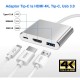 Adaptor Video Usb Tip-C la HDMI 4K - Usb 3.0 - Usb Tip-C