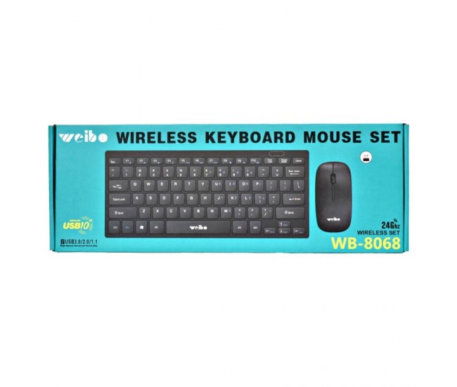 Set  Tastatura cu Mouse Wireless WB-8068