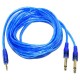 Cablu Jack 3,5 Tata Stereo-2 Jack 6,3 Tata Mono Siliconat/3m, Profesional