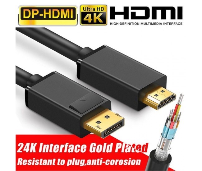 Cablu DisplayPort-HDMI 3m