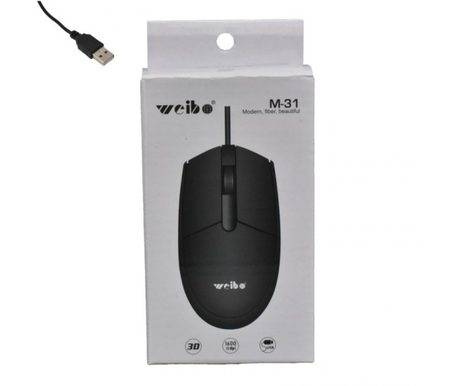 Mouse Optic 3D cu Fir M-31 / 1600DPI