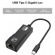 Adaptor LAN  Enternet / Gigabit UTP la USB Tip C