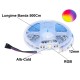 Banda Led 5050 - DC12V / 8W/m - 60Led/m Interior IP20, RGBWW - 5m/rola