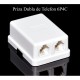 Priza Dubla de Telefon 2 x 6P4C