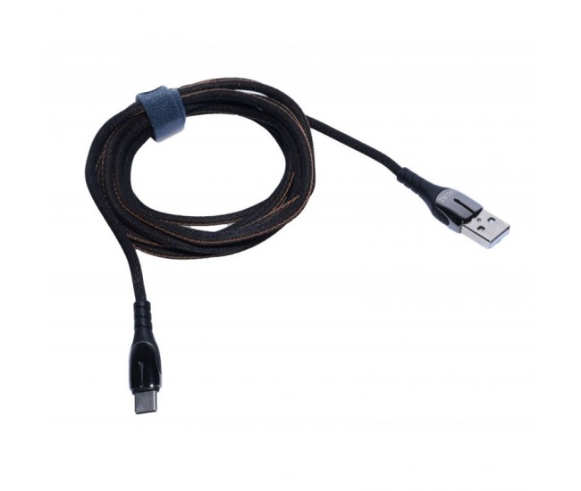 Cablu de Date Usb la Micro Usb, Panzat cu Lumina / 200cm - V30