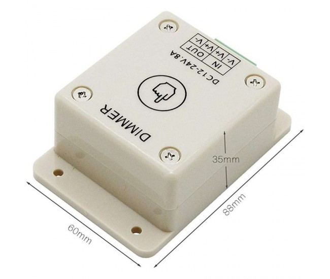 Dimmer Touch Led Monocolor 12V/24V - 8A