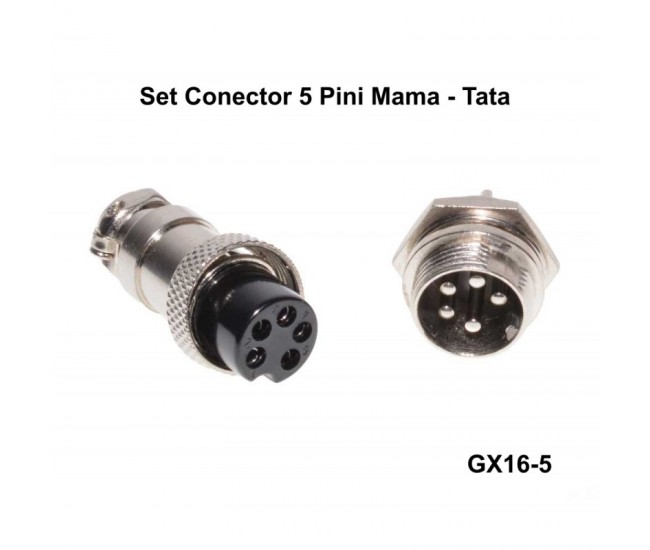 Set Conector Tip Aviator 5 Pini