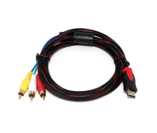 Cablu HDMI-3 RCA Audio AV/1,5m