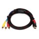 Cablu HDMI-3 RCA Audio AV/1,5m