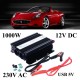 Invertor Auto 1000W, 12V-220V + USB