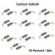 Perii Colectoare Carbuni 5x8x20 - o / 10Set/Punga