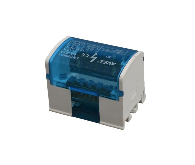 Bloc de Distributie Electric 207 - 125A / 500V 1,5-16mm / 2,5-25mm