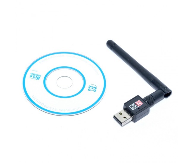 Antena WIFI, N Wireless cu USB 150Mbps