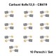 Perii Colectoare Carbuni 6x9x12,5 - CB419 / 10Set/Punga