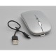 Mouse Optic RGB - Dual Mode Wireless 2,4Ghz & Bluetoth 5.0 / RF-6800C