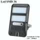 Lampa Solara cu 36 Led SMD, JX-228