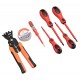 Trusa 7 Piese Electrician cu Surubelnite si Cleste Multifunctional 5-1