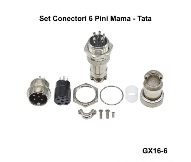 Set Conector Tip Aviator 6 Pini