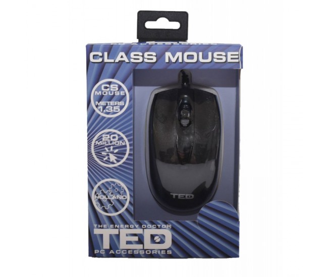 Mouse Optic cu USB 1200 DPI si Fir